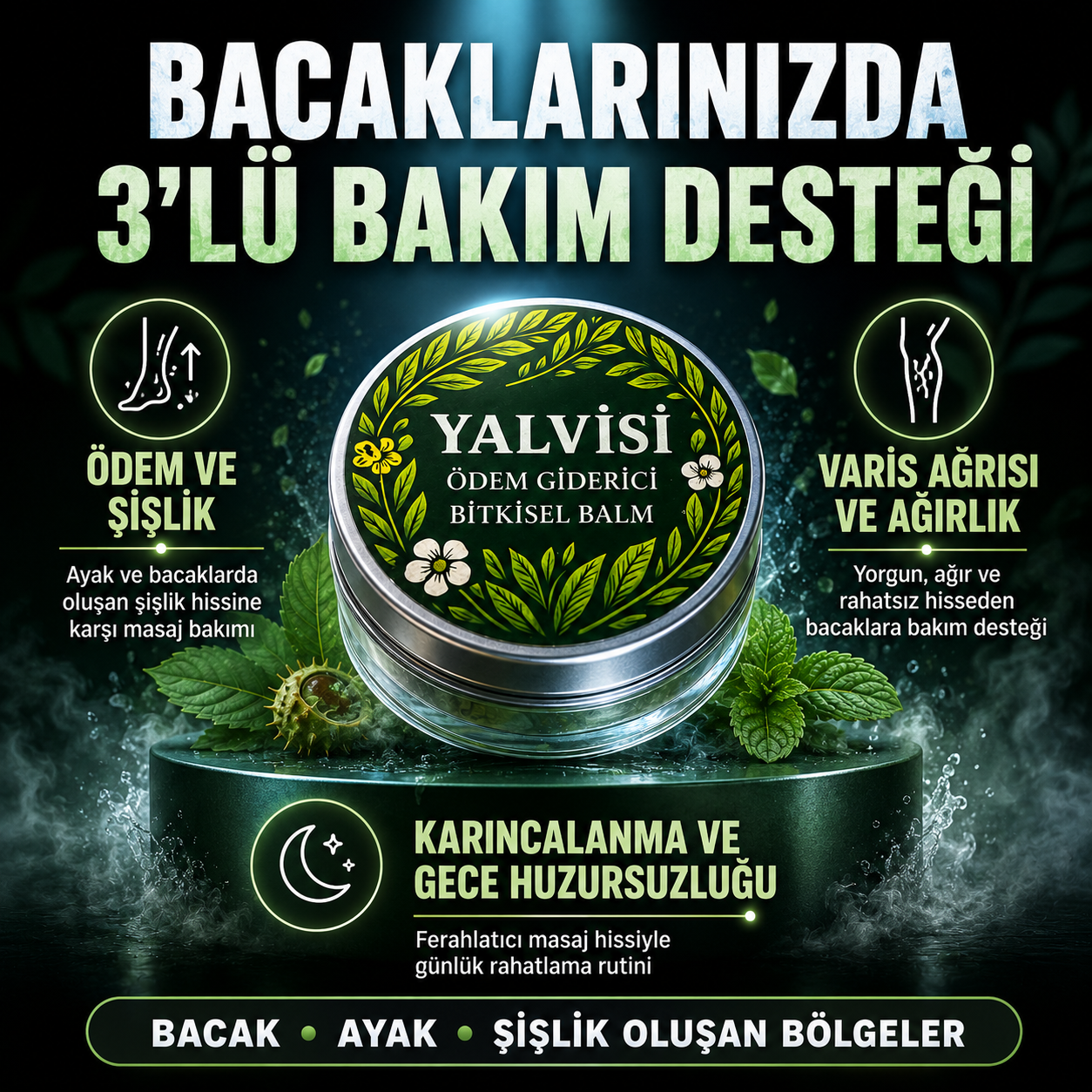 Yalvis Ayak ve Bacak Kremi