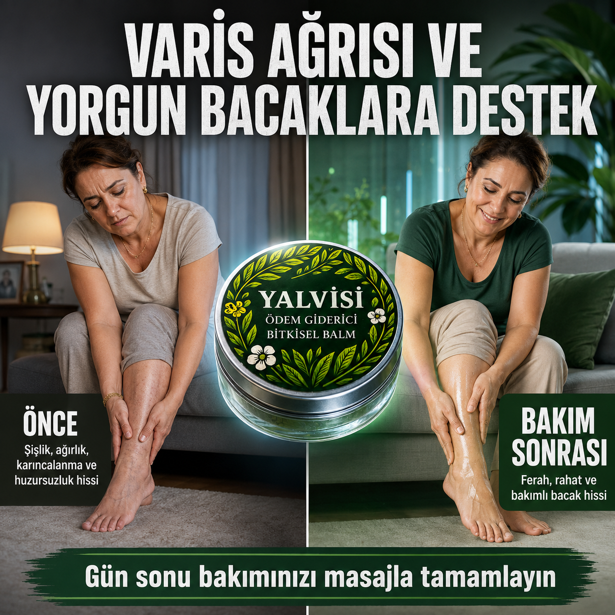 Yalvis Ayak ve Bacak Kremi