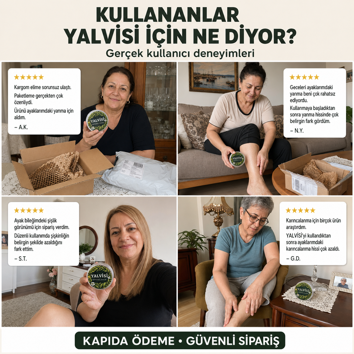 Yalvis Ayak ve Bacak Kremi