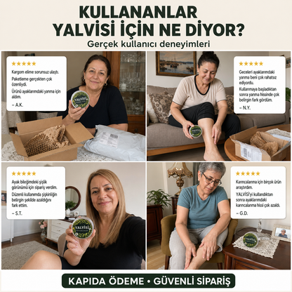 Yalvis Ayak ve Bacak Kremi