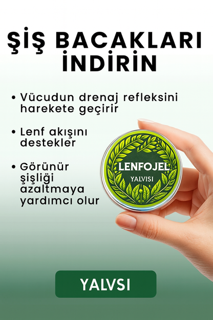Yalvisi™ Ödem Giderici Masaj Kremi- Bitkisel Ödem ve Şişlik Giderici Balm