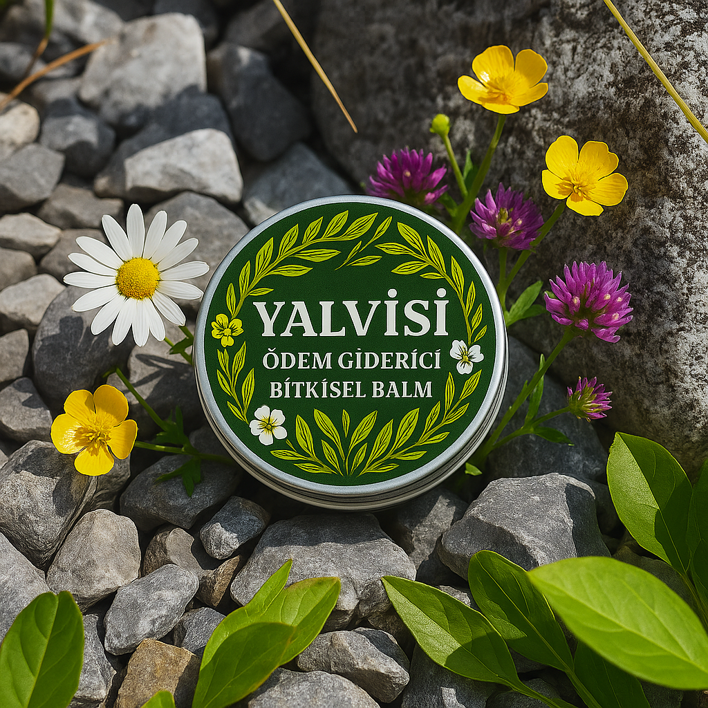 Yalvisi™ Ödem Giderici Masaj Kremi- Bitkisel Ödem ve Şişlik Giderici Balm